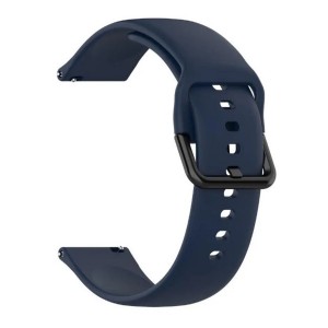 Nettech Samsung Watch 20 mm Uyumlu Silikon Kordon (Lacivert) NT-102977