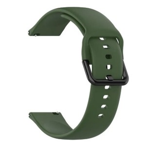 Nettech Samsung Watch 20 mm Uyumlu Silikon Kordon (Yeşil) NT-102976