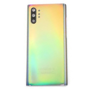Teknonet Samsung Galaxy Note 10 Plus Uyumlu Batarya Kapağı (Yeşil) NT-103078