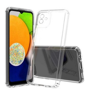 Nettech Samsung Galaxy A04 Uyumlu Lüx Seri Kamera Korumalı Arka Koruma Kılıf (Şeffaf) NT-100271