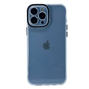 Nettech Apple iPhone 14 Pro Uyumlu Kamera Korumalı Ocean Seri Arka Koruma Kılıf (Siyah) NT-101637