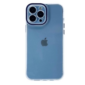 Nettech Apple iPhone 14 Pro Uyumlu Kamera Korumalı Ocean Seri Arka Koruma Kılıf (Mor) NT-101634