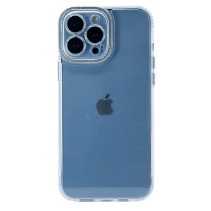 Nettech Apple iPhone 13 Pro Uyumlu Kamera Korumalı Ocean Seri Arka Koruma Kılıf (Gri) NT-101628