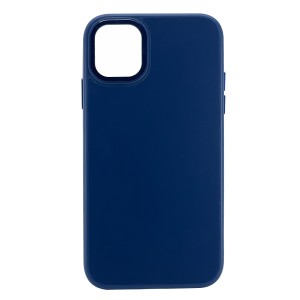 Nettech Apple iPhone 11 Uyumlu Waterproof Deri Seri Arka Koruma Kılıf (Lacivert) NT-101555