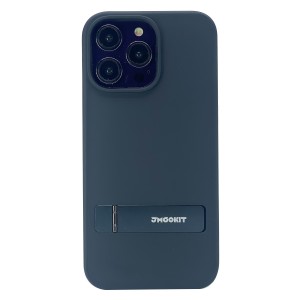 Nettech Apple iPhone 14 Pro Uyumlu Standlı Jmookit Seri Arka Koruma Kılıf (Siyah) NT-101238