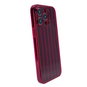 Nettech Apple iPhone 14 Pro Max Uyumlu Airbag Buzul Jmookit Seri Arka Koruma Kılıf (Kırmızı) NT-101267