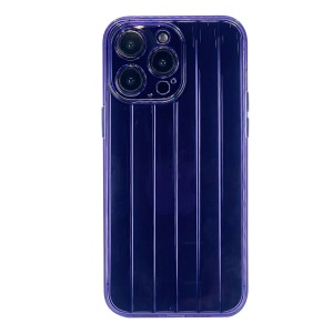 Nettech Apple iPhone 14 Pro Max Uyumlu Airbag Buzul Jmookit Seri Arka Koruma Kılıf (Mor) NT-101265