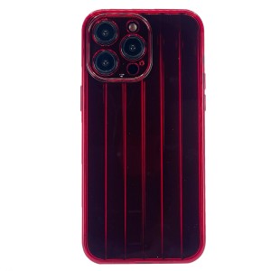 Nettech Apple iPhone 14 Pro Uyumlu Airbag Buzul Jmookit Seri Arka Koruma Kılıf (Kırmızı) NT-101262