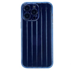 Nettech Apple iPhone 13 Pro Uyumlu Airbag Buzul Jmookit Seri Arka Koruma Kılıf (Mavi) NT-101246