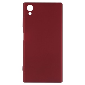 Nettech Sony Xperia Xa1 Plus Uyumlu Suide Arka Koruma Kılıf (Bordo) VR-3644