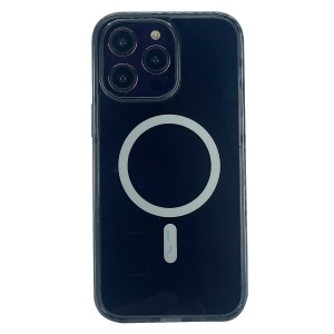 Nettech Apple iPhone 14 Pro Max Uyumlu Locik Magsafe Arka Koruma Kılıf (Siyah) NT-103142