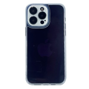 Nettech Apple iPhone 14 Pro Max Uyumlu Kamera Korumalı Yıldız Elmas Seri Arka Koruma Kılıf (Beyaz) NT-101221