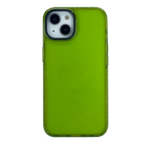 Nettech Apple iPhone 14 Uyumlu Icesand Airbag Seri Arka Koruma Kılıf (Yeşil) NT-101289