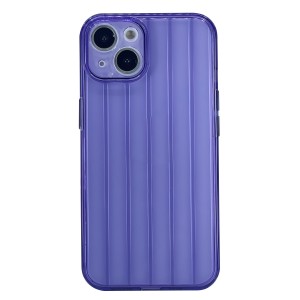 Nettech Apple iPhone 14 Uyumlu Airbag Buzul Jmookit Seri Arka Koruma Kılıf (Mor) NT-101255