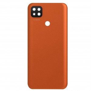 Teknonet Realme C15 Uyumlu Geniş Kamera Camlı Batarya Kapağı (Kırmızı) NT-103097
