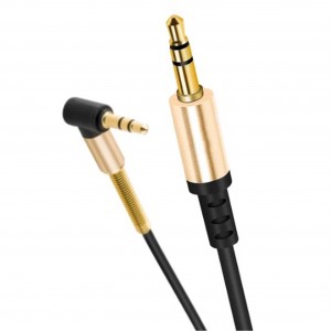 Nettech Between İp Örgü 100 Cm Aux Kablo (Gold) NT-103389