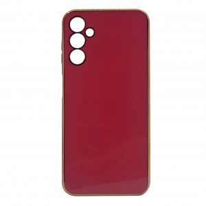 Nettech Samsung Galaxy A54 5G Uyumlu Renkli Kenar Zone Seri Arka Koruma Kılıf (Kırmızı) NT-103405