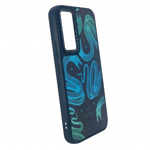 Nettech Samsung Galaxy A54 5G Uyumlu Sticker Aynalı Seri Arka Koruma Kılıf (Çeşitli Model) NT-103416