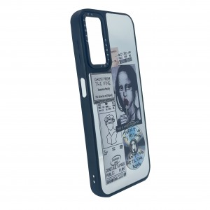 Nettech Samsung Galaxy A14 5G Uyumlu Sticker Aynalı Seri Arka Koruma Kılıf (Çeşitli Model) NT-103414