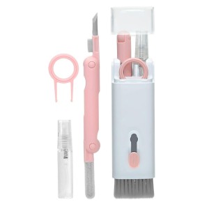Nettech Q6E Telefon - Klavye - Kulaklık Temizleme Aparatı (Beyaz) NT-103519