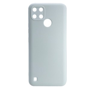 Nettech Realme C21Y Uyumlu Lansman Seri Arka Koruma Kılıf (Beyaz) NT-100170