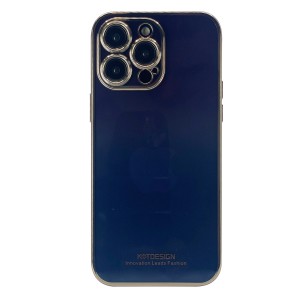 Nettech Apple iPhone 13 Uyumlu Kamera Korumalı Renkli Kristal Seri Arka Koruma Kılıf (Mor) NT-101673