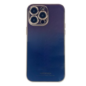 Nettech Apple iPhone 13 Uyumlu Kamera Korumalı Renkli Kristal Seri Arka Koruma Kılıf (Sierra Mavisi) NT-101671