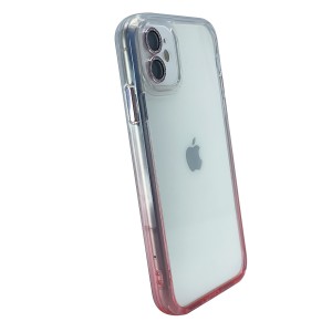 Nettech Apple iPhone 12 Pro Uyumlu Kamera Korumalı Arka Koruma Kılıf (Pembe) NT-101188