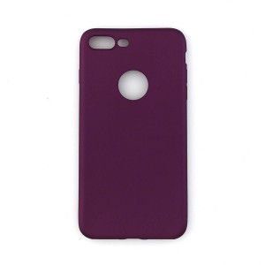 Nettech Apple iPhone 7 Plus Uyumlu Suide Arka Koruma Kılıf (Mürdüm) VR-3686
