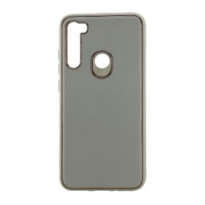 Nettech Samsung Galaxy S20 FE Uyumlu Coco Leather Seri Arka Koruma Kılıf (Gri) NT-99807