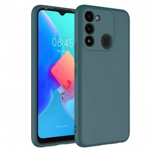 Nettech Tecno Spark 8C Uyumlu Nano Arka Koruma Kılıf (Koyu Yeşil) NT-103680