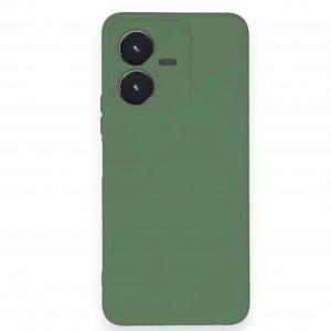 Nettech Vivo Y22S Uyumlu Nano Arka Koruma Kılıf (Yeşil) NT-103619