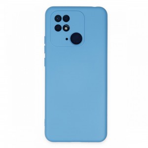 Nettech Xiaomi Poco C40 Uyumlu Nano Arka Koruma Kılıf (Turkuaz) NT-103685