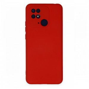 Nettech Xiaomi Poco C40 Uyumlu Nano Arka Koruma Kılıf (Kırmızı) NT-103681
