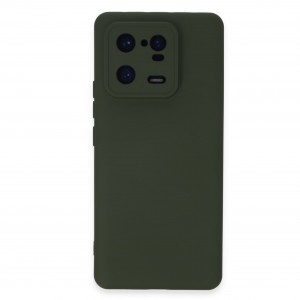 Nettech Xiaomi Mi 13 Pro Uyumlu Nano Arka Koruma Kılıf (Koyu Yeşil) NT-103702