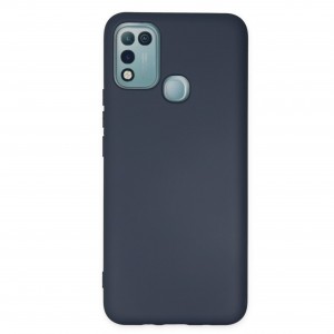 Nettech İnfinix Hot 11 Play Uyumlu Nano Arka Koruma Kılıf (Lacivert) NT-103634