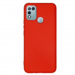 Nettech İnfinix Hot 11 Play Uyumlu Nano Arka Koruma Kılıf (Kırmızı) NT-103632