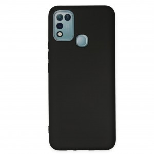 Nettech İnfinix Hot 11 Play Uyumlu Nano Arka Koruma Kılıf (Siyah) NT-103613
