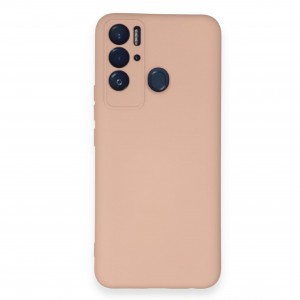 Nettech Tecno Pova Neo Uyumlu Nano Arka Koruma Kılıf (Pembe) NT-103642
