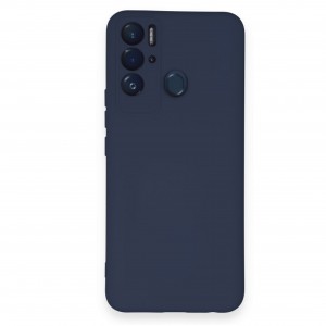 Nettech Tecno Pova Neo Uyumlu Nano Arka Koruma Kılıf (Lacivert) NT-103641