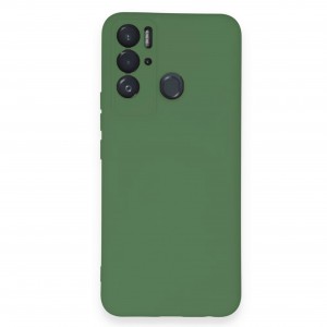 Nettech Tecno Pova Neo Uyumlu Nano Arka Koruma Kılıf (Yeşil) NT-103640
