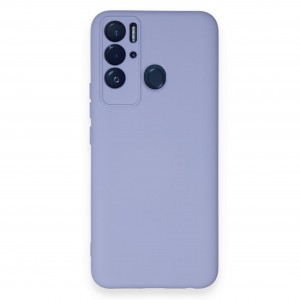 Nettech Tecno Pova Neo Uyumlu Nano Arka Koruma Kılıf (Lila) NT-103643