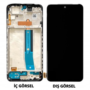 Teknonet Xiaomi Redmi Note 11s Uyumlu Org Lcd+Dokunmatik+Çıtalı (Siyah) NT-103722