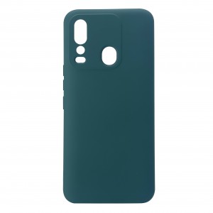 Nettech Tecno Spark 8T Uyumlu Nano Arka Koruma Kılıf (Koyu Yeşil) NT-103651