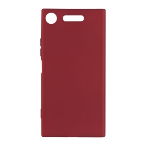 Nettech Sony Xperia Xz1 Uyumlu Arka Koruma Arka Koruma Kılıf (Bordo) VR-3699