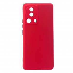 Nettech Xiaomi Mi 13 Lite Uyumlu Nano Arka Koruma Kılıf (Kırmızı) NT-103690