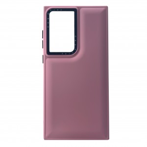 Nettech Samsung Galaxy S23 Ultra Uyumlu Casetify Buff Seri Arka Koruma Kılıf (Pembe) NT-99721
