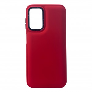 Nettech Samsung Galaxy A14 5G Uyumlu Casetify Buff Seri Arka Koruma Kılıf (Kırmızı) NT-99494