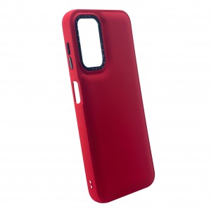 Nettech Samsung Galaxy S20 FE Uyumlu Casetify Buff Seri Arka Koruma Kılıf (Kırmızı) NT-99435