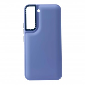 Nettech Samsung Galaxy S22 Uyumlu Casetify Buff Seri Arka Koruma Kılıf (Lila) NT-99447